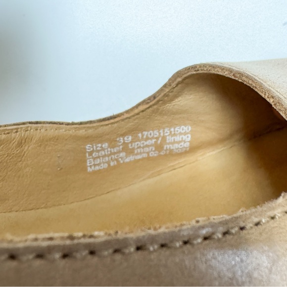 Dansko Tiana Brown Leather Wedge Buckle Strap Peep Toe Sandals - Picture 7 of 7